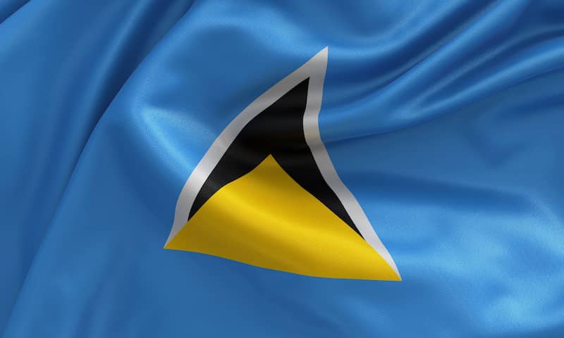 St. Lucia flag